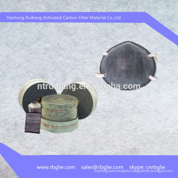 disposable dust mask activated carbon filter cloth